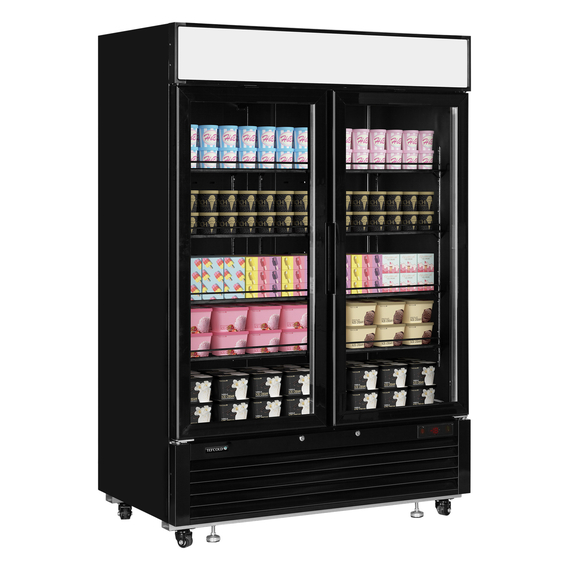 Tefcold Displaygefrierschrank LGF5000B, Schwarz RAL9005, EEK C, Bild 2