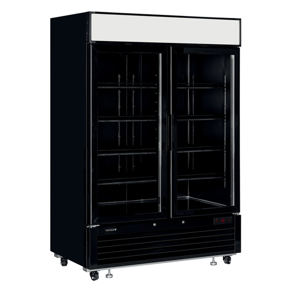Tefcold Displaygefrierschrank LGF5000B, Schwarz RAL9005, EEK C
