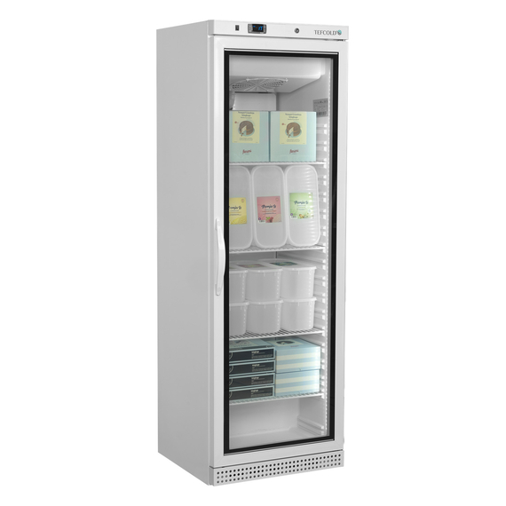 Tefcold Displaygefrierschrank UF400VGW, Weiß, EEK C, Bild 2