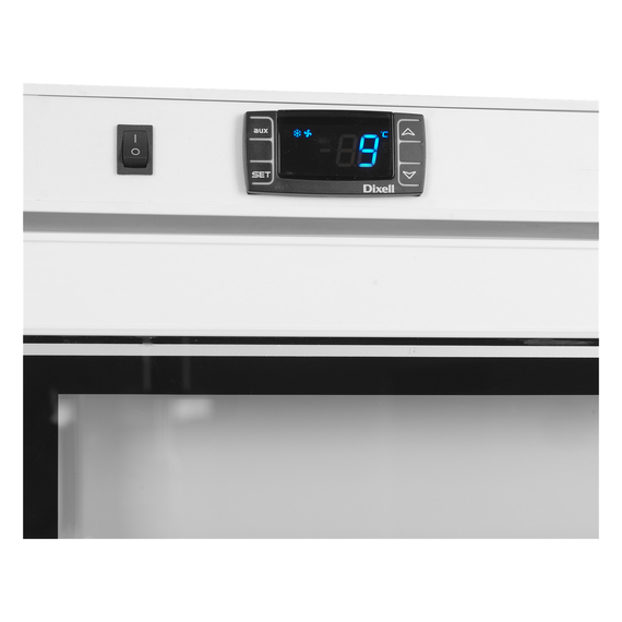 Tefcold Displaygefrierschrank UF400VGW, Weiß, EEK C, Bild 3