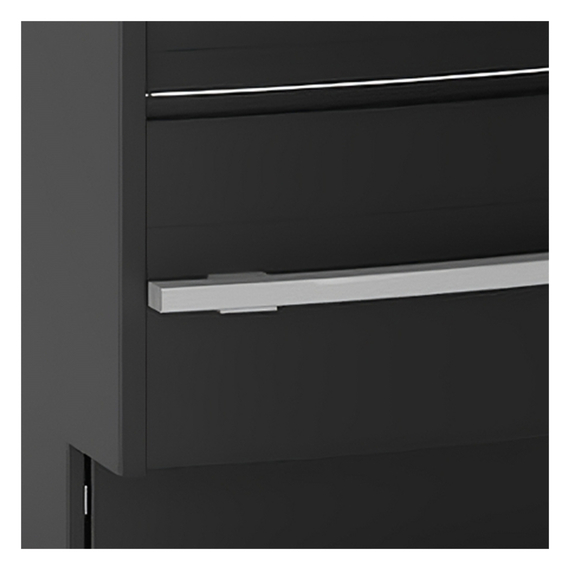 Tefcold Bedientheke SOCA45EXTB, Schwarz RAL9005, Bild 3