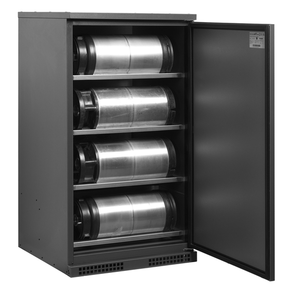 Serrco by Tefcold High-End-Fass-Lagerkühlschrank KSC-720E, Anthrazit RAL 7021, Bild 2