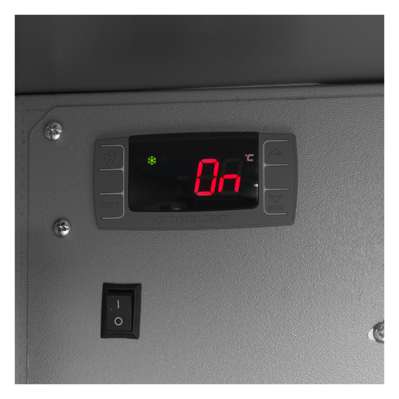 Serrco by Tefcold High-End-Backbar-Kühlschränke SGD-240GE, Anthrazit RAL 7021, EEK F, Bild 4