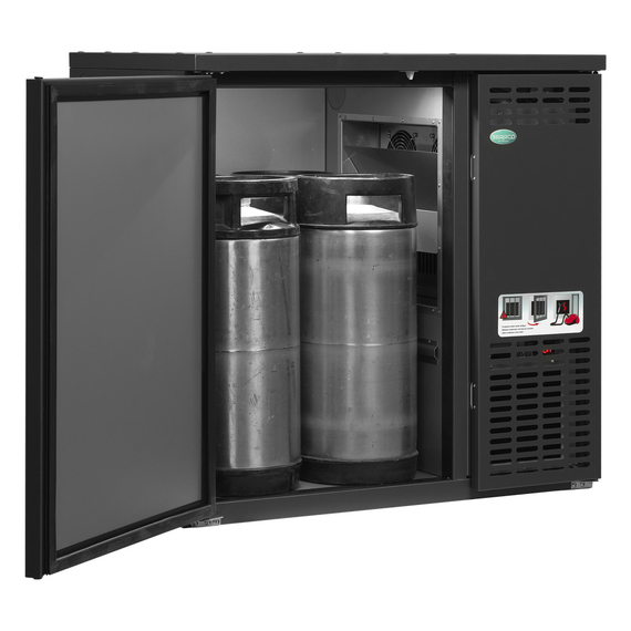Serrco by Tefcold High-End-Fasskühler, Kühlaggregat rechts SFK-4E+, Anthrazit RAL 7021, Bild 2