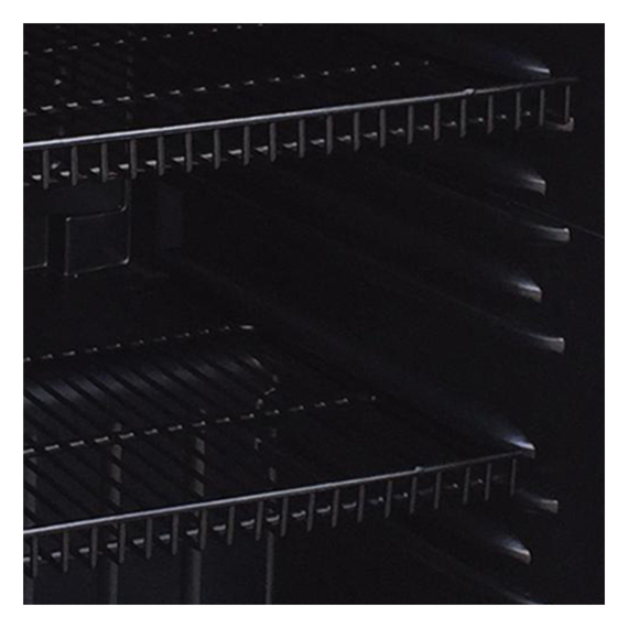 IARP Flaschenkühlschrank Counter-68Black, Schwarz, EEK C, Bild 3