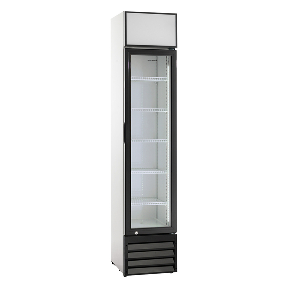 Tefcold Flaschenkühlschrank SD217E, Weiß, EEK D