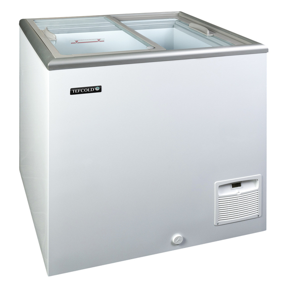 Tefcold Eiscreme-Gefriertruhen IDA200-W1, Weiß, RAL 9010, EEK C