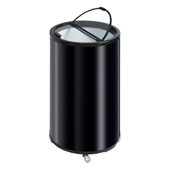 Tefcold Kühltonne CC40black, Schwarz, EEK B