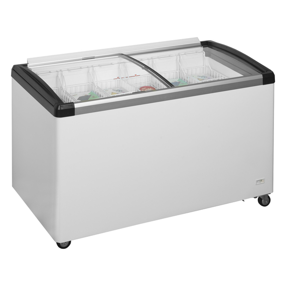 Tefcold Eiscreme-Gefriertruhen IDB400-W1, Weiß RAL 9016, EEK D, Bild 2