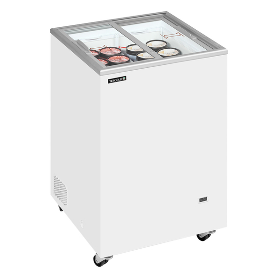 Tefcold Eiscreme-Gefriertruhen IC102SC, Weiß, EEK D, Bild 2