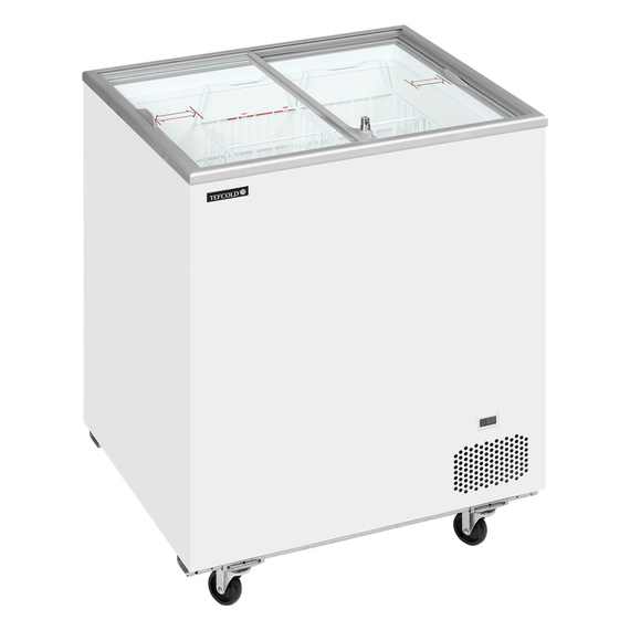 Tefcold Eiscreme-Gefriertruhen IC202SC, Weiß, EEK D