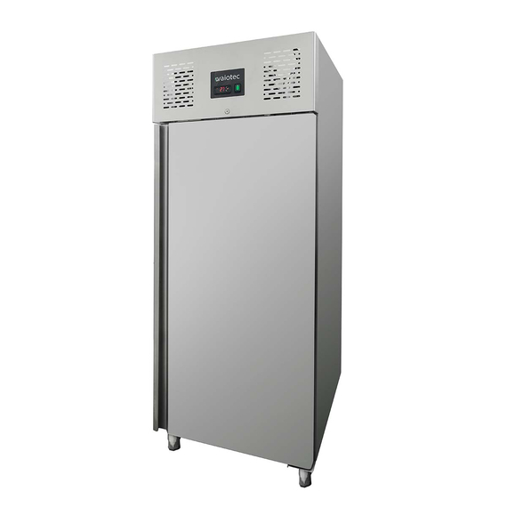 Vaiotec Gewerbe-Tiefkühlschrank 650 L, 1-türig GN 2/1 – Monoblock, 740 × 830 mm, Bild 3