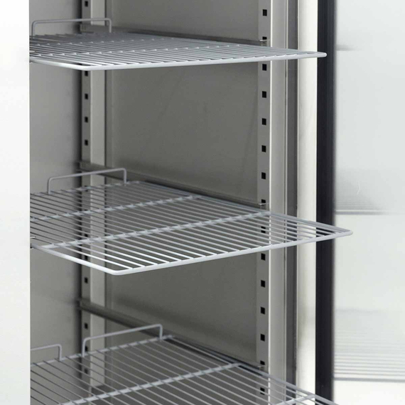 Vaiotec Gewerbe-Tiefkühlschrank 650 L, 1-türig GN 2/1 – Monoblock, 740 × 830 mm, Bild 7