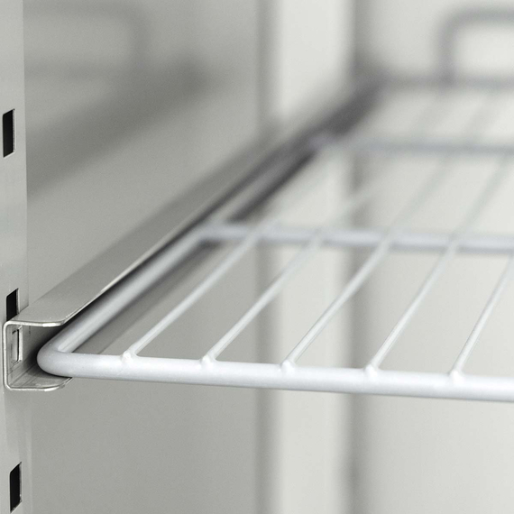 Vaiotec Gewerbekühlschrank 1300 L, 2-türig GN 2/1 – Monoblock, 1480 × 830 mm, Bild 11
