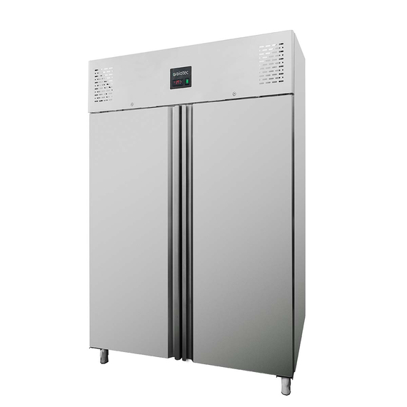 Vaiotec Gewerbekühlschrank 1300 L, 2-türig GN 2/1 – Monoblock, 1480 × 830 mm, Bild 2