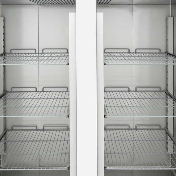 Vaiotec Gewerbekühlschrank 1300 L, 2-türig GN 2/1 – Monoblock, 1480 × 830 mm, Bild 8