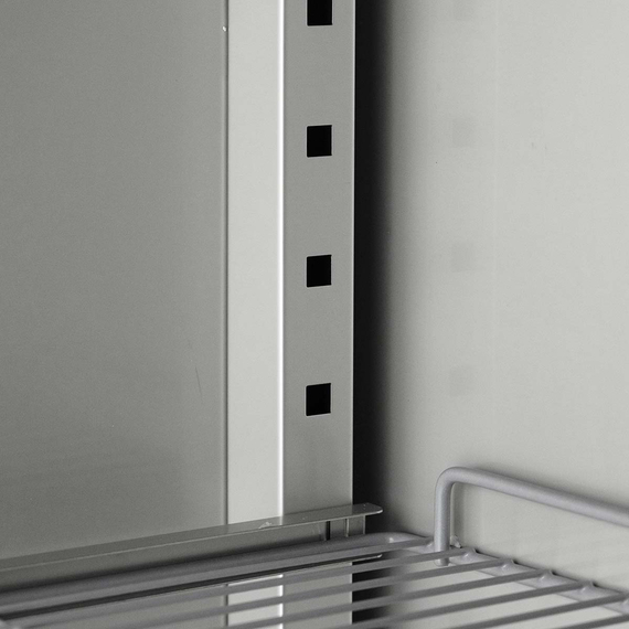 Vaiotec Gewerbe-Tiefkühlschrank 1300 L, 2-türig GN 2/1 – Monoblock, 1480 × 830 mm, Bild 10