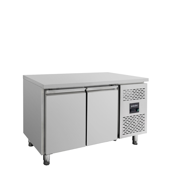 Vaiotec Gastro-Kühltisch, 2-türig – Monoblock, 1360 × 700 mm, Bild 2
