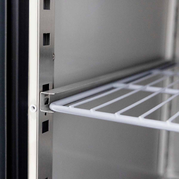 Vaiotec Gastro-Kühltisch, 3-türig inkl. Aufkantung – Monoblock, 1795 × 700 mm, Bild 8