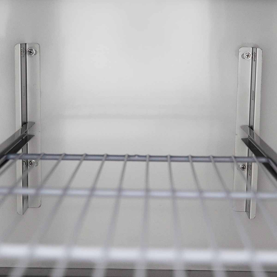 Vaiotec Gastro-Kühltisch Mini, 3-fach – mit 3 Türen, 1365 × 700 mm, Bild 6