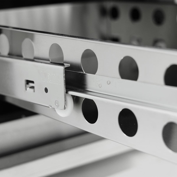 Vaiotec Gastro-Kühltisch Mini, 3-fach – mit 6 Schubladen, 1365 × 700 mm, Bild 7