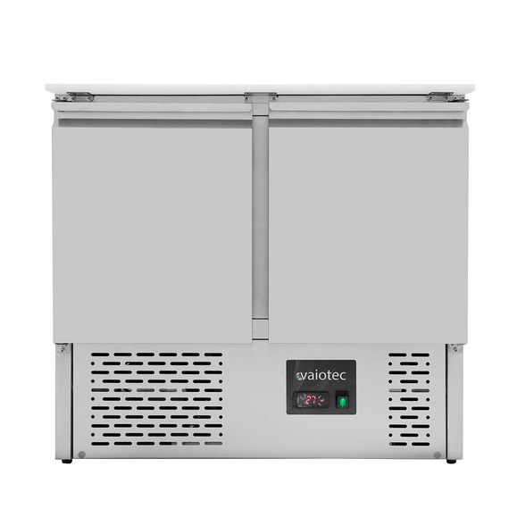 Vaiotec Gastro-Saladette, 2-fach mit Klappdeckel, 900 × 700 mm, Bild 2