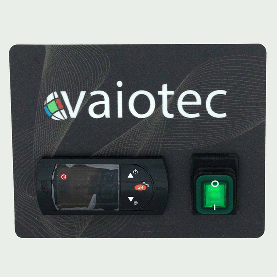 Vaiotec Gastro-Saladette, 3-fach mit eckigem Glasaufsatz, 1365 × 700 mm, Bild 6