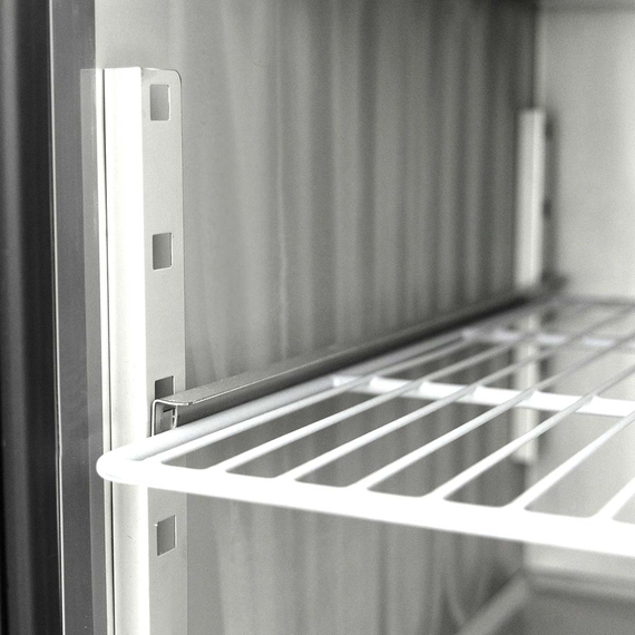 Vaiotec Gastro-Saladette, 3-fach mit eckigem Glasaufsatz, 1365 × 700 mm, Bild 8