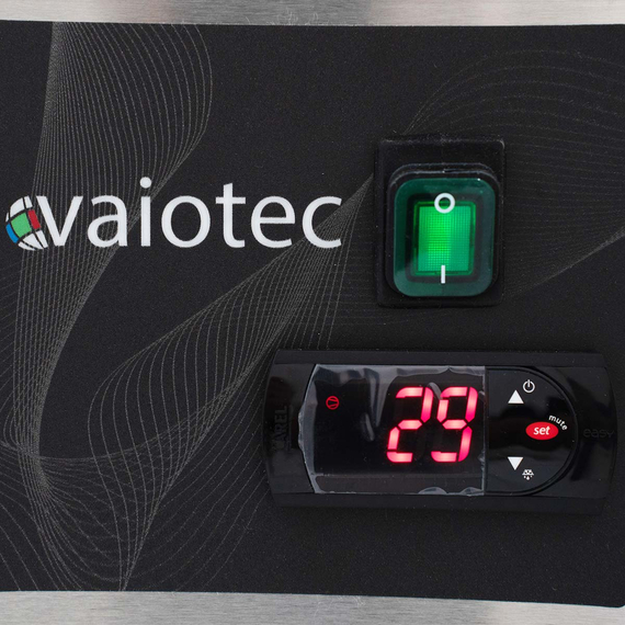 Vaiotec Gastro-Kühlaufsatz mit Glasabdeckung 9xGN1/3, 2000 × 395 mm, Bild 4