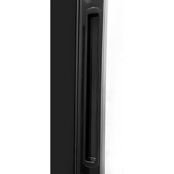 Vaiotec Topline Gastro-Getränkekühlschrank 1 Tür, 155 Liter mit Leuchtaufsatz schwarz, 390 × 480 mm, Bild 8