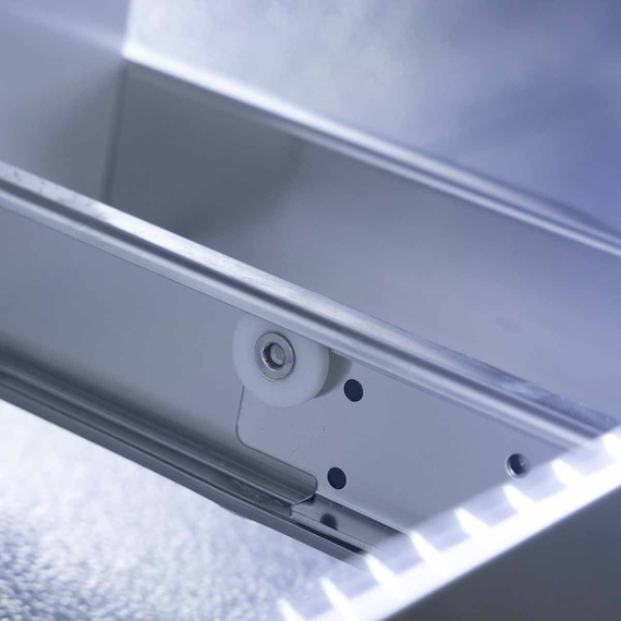 Vaiotec Gastro-Barkühltisch schwarz, 6 Schubladen – 425 l, 2005 × 520 mm, Bild 9