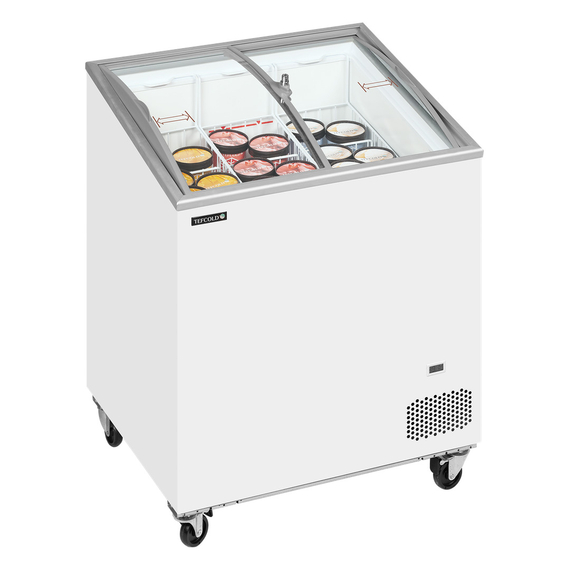 Tefcold Eiscreme-Gefriertruhen IC202SCEB, Weiß, EEK D, Bild 2