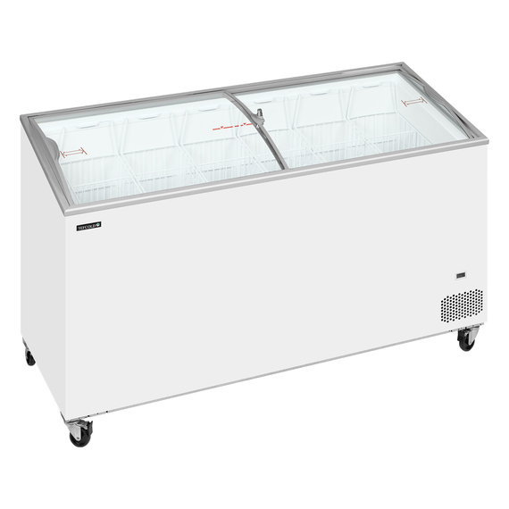 Tefcold Eiscreme-Gefriertruhen IC502SCEB, Weiß, EEK D