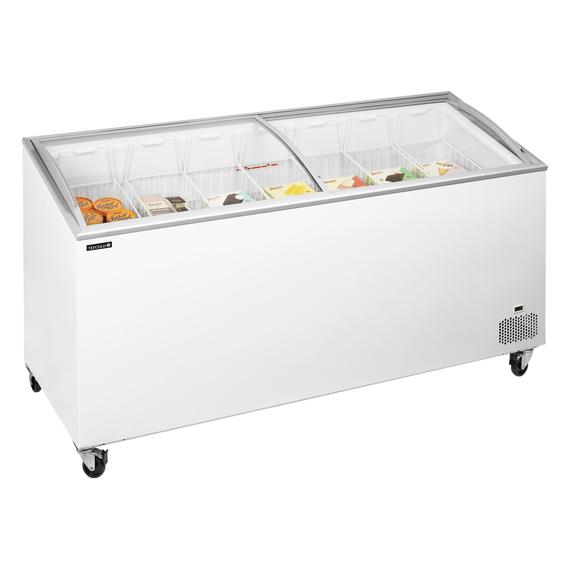 Tefcold Eiscreme-Gefriertruhen IC552SCEB, Weiß, EEK D, Bild 2