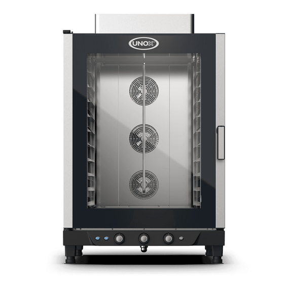 UNOX BAKERLUX LINEMISS MANUAL XB813G Professioneller Konvektomat mit Wasserdampf 10 Einschübe 600x400 Gas Türöffnung rechts