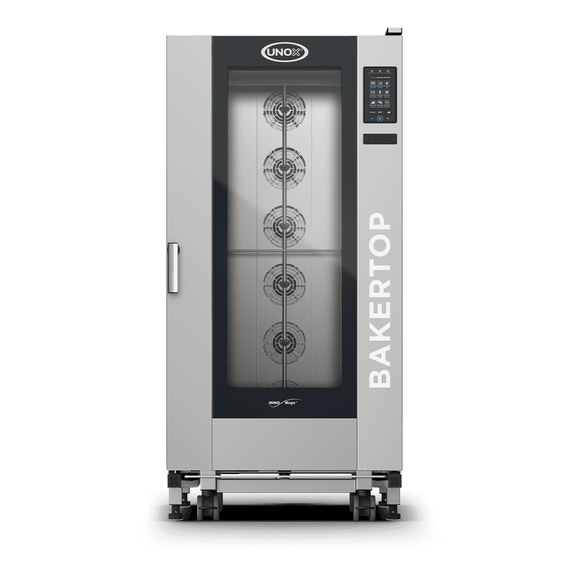 UNOX BAKERTOP MIND.Maps BIG PLUS XEBL-16EU-DPLS Professioneller Trolley-Ladenbackofen 16 Einschübe 600x400 Elektrisch Türöffnung links