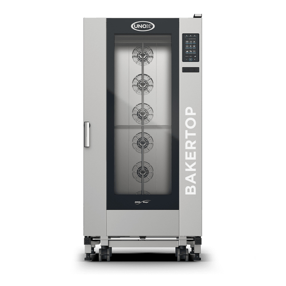 UNOX BAKERTOP MIND.Maps BIG PLUS XEBL-16EU-YPLS Professioneller Trolley-Ladenbackofen 16 Einschübe 600x400 Elektrisch Türöffnung links