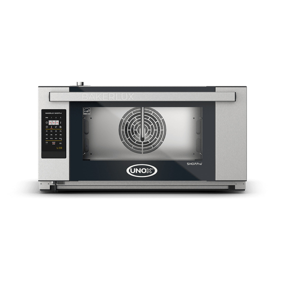 UNOX BAKERLUX SHOP.Pro LED XEFR-03EU-ELDV Professioneller Konvektomat mit Wasserdampf Elena 3 Einschübe 600x400 Elektrisch