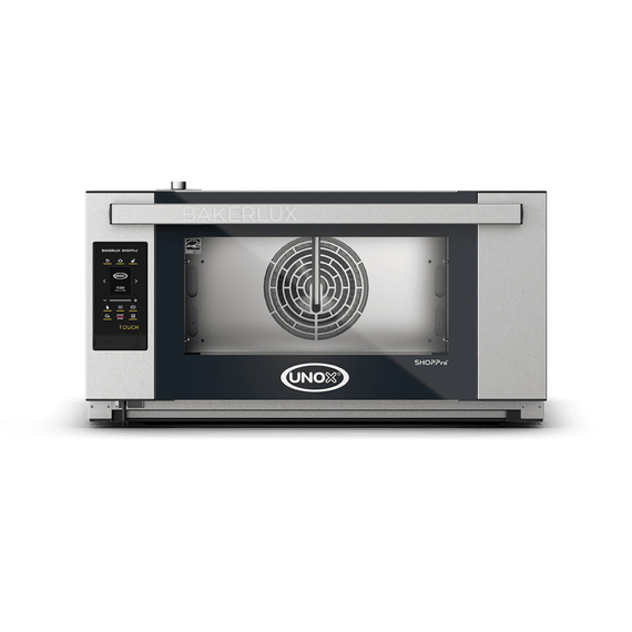 UNOX BAKERLUX SHOP.Pro TOUCH XEFR-03EU-ETDP Professioneller Konvektomat mit Wasserdampf Elena 3 Einschübe 600x400 Elektrisch