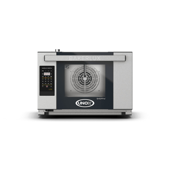 UNOX BAKERLUX SHOP.Pro LED XEFR-03HS-ELDV Professioneller Konvektomat mit Wasserdampf Stefania 3 Einschübe 460x330 Elektrisch