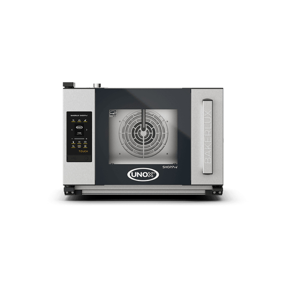 UNOX BAKERLUX SHOP.Pro TOUCH XEFR-03HS-ETRV-MT Professioneller Konvektomat mit Wasserdampf Stefania.Matic 3 Einschübe 460x330 Elektrisch Türöffnung rechts