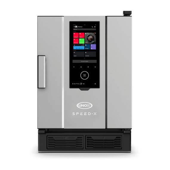 UNOX SPEED-X XEPA-0523-EXLN-ET Professionelles Schnellgarsystem 5 Einschübe GN 2/3 Elektrisch Türöffnung links