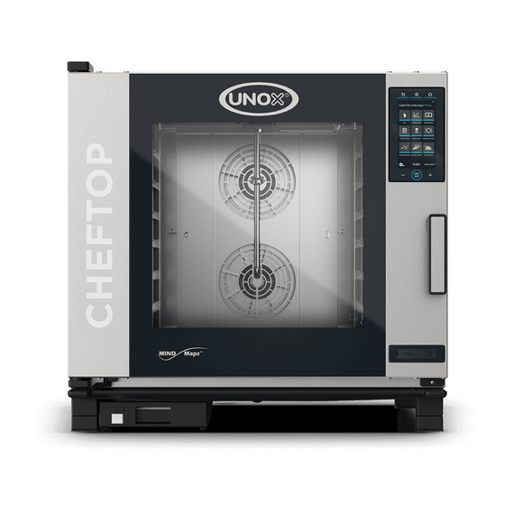 UNOX CHEFTOP MIND.Maps PLUS XEVC-0621-EPRM Professioneller Countertop-Ofen 6 Einschübe GN 2/1 Elektrisch Türöffnung rechts