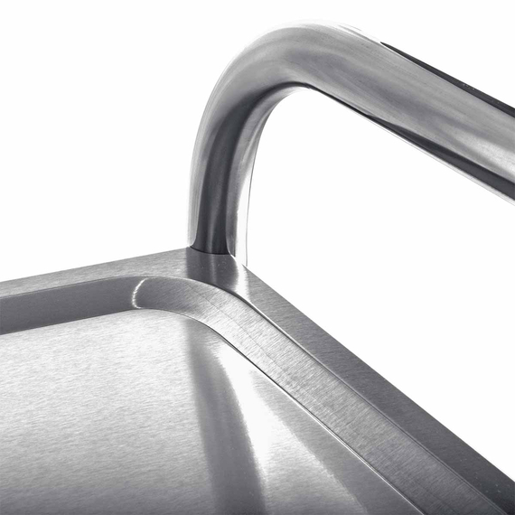 Vaiotec Servierwagen Edelstahl, 2 Böden, 860 × 540 mm, Bild 2