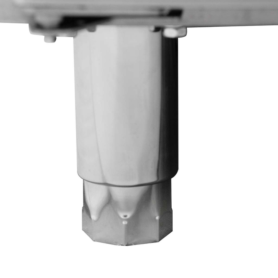 Vaiotec Gastro-Pizzakühltisch, 2-türig schwarz, 1510 × 800 mm, Bild 8