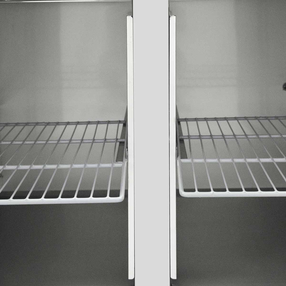Vaiotec Gastro-Pizzakühltisch, 2-türig & 7 Schubladen schwarz, 2020 × 800 mm, Bild 10