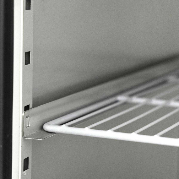 Vaiotec Gastro-Pizzakühltisch, 2-türig & 7 Schubladen schwarz, 2020 × 800 mm, Bild 9