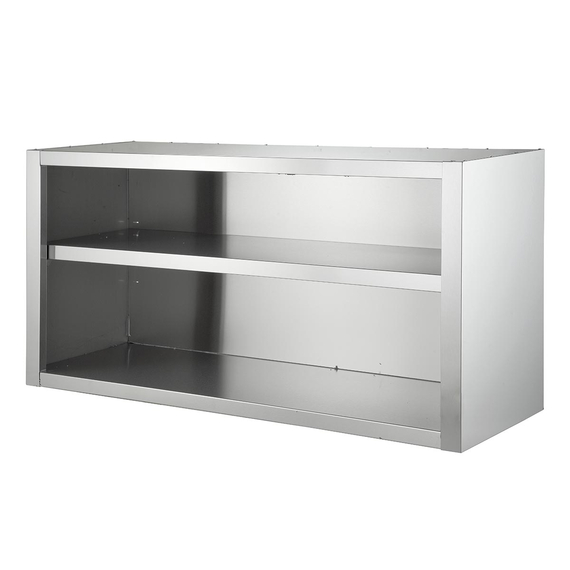 Vaiotec Gastro-Wandhängeschrank, offen, 1600 × 400 mm