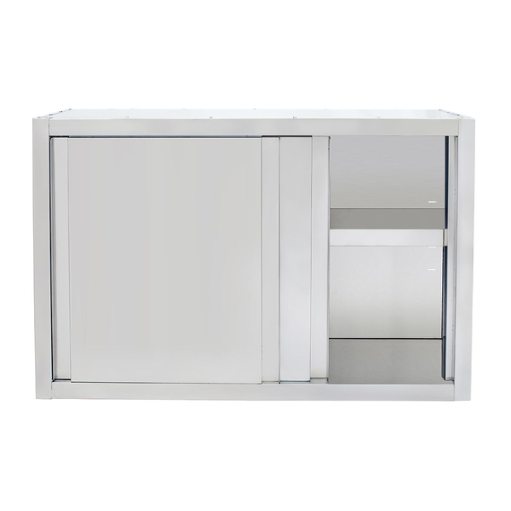 Vaiotec Gastro-Wandhängeschrank, 2 Schiebetüren, 1200 × 400 mm, Bild 2