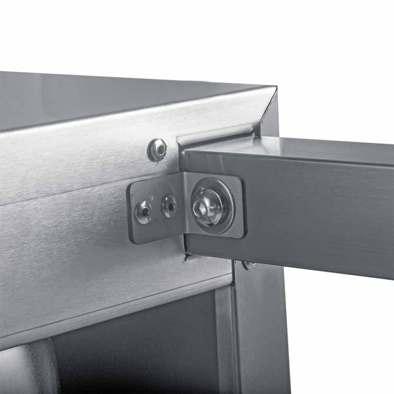 Vaiotec Handwasch-Ausgusskombination inkl. Mischbatterie, 500 × 600 mm, Bild 3